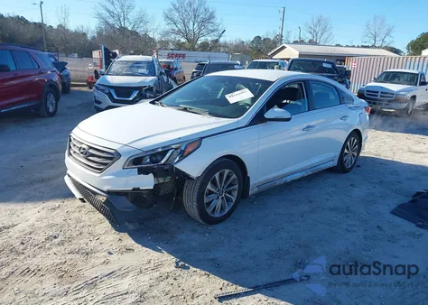 2016 Hyundai Sonata Sport from USA, damaged, VIN 5NPE34AF0GH299882